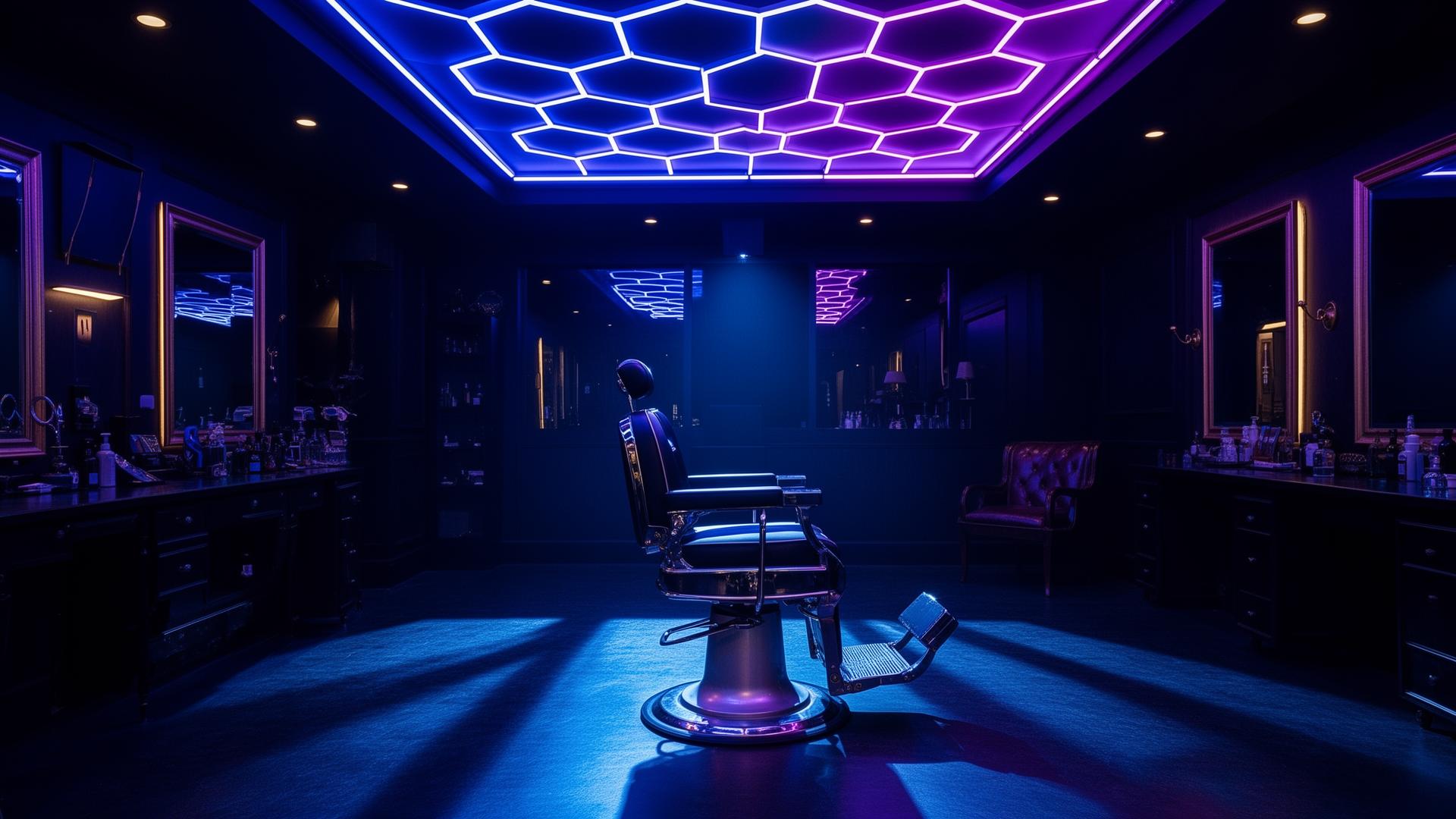 The Black Room Studio interior